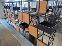 Icons of Denmark Shelving Unit, 4000x400x1600