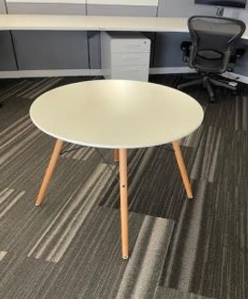 White Round Table