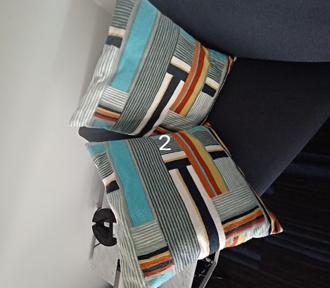 Pillow, multi pattern