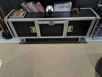 [#00-65] Sideboard, Diesel Living Total Flight Case, 1800x460x720