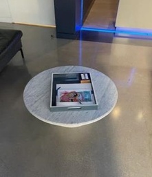 [#00-2] 3’ Round Marble Table